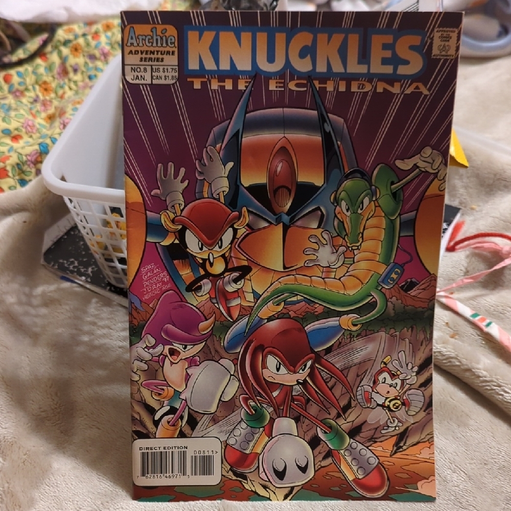 Knuckles Comic Book - Multicolor